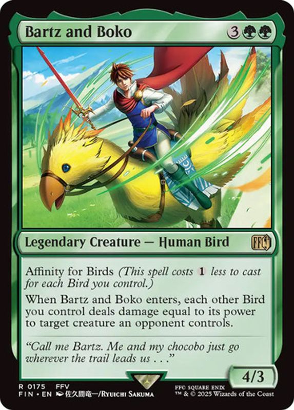 Bartz and Boko (Foil)